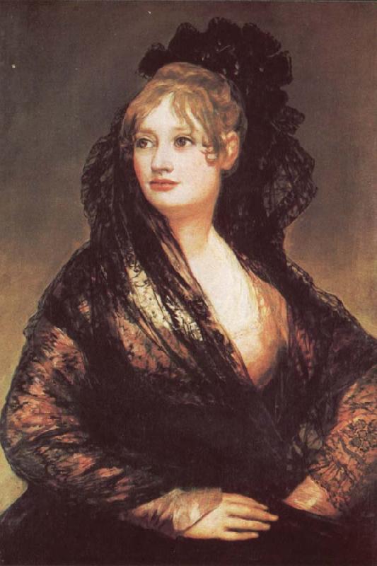 Francisco de Goya Dona isabel cobos De Porcel